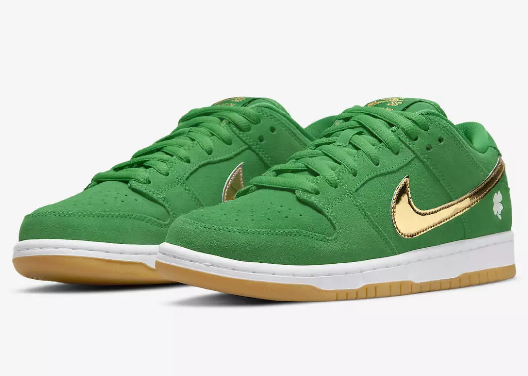 Ημερομηνία κυκλοφορίας Nike SB Dunk Low St Patricks Day BQ6817-303