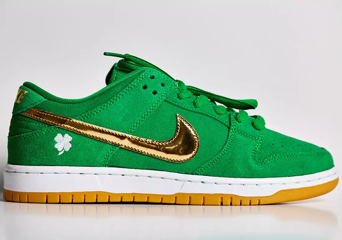 Nike SB Dunk Low Lá Fhéile Pádraig BQ6817-303 Dáta Eisiúna