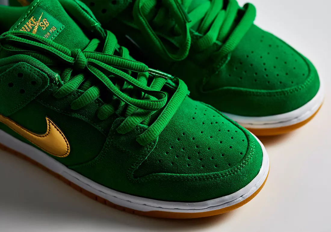 Nike SB Dunk Low St. Patricks Day BQ6817-303 Թողարկման ամսաթիվ