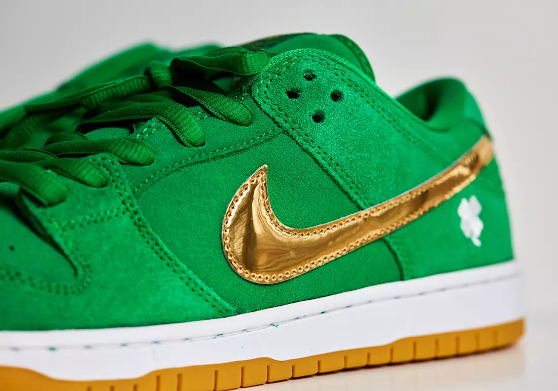 Nike SB Dunk Low Lá Fhéile Pádraig BQ6817-303 Dáta Eisiúna