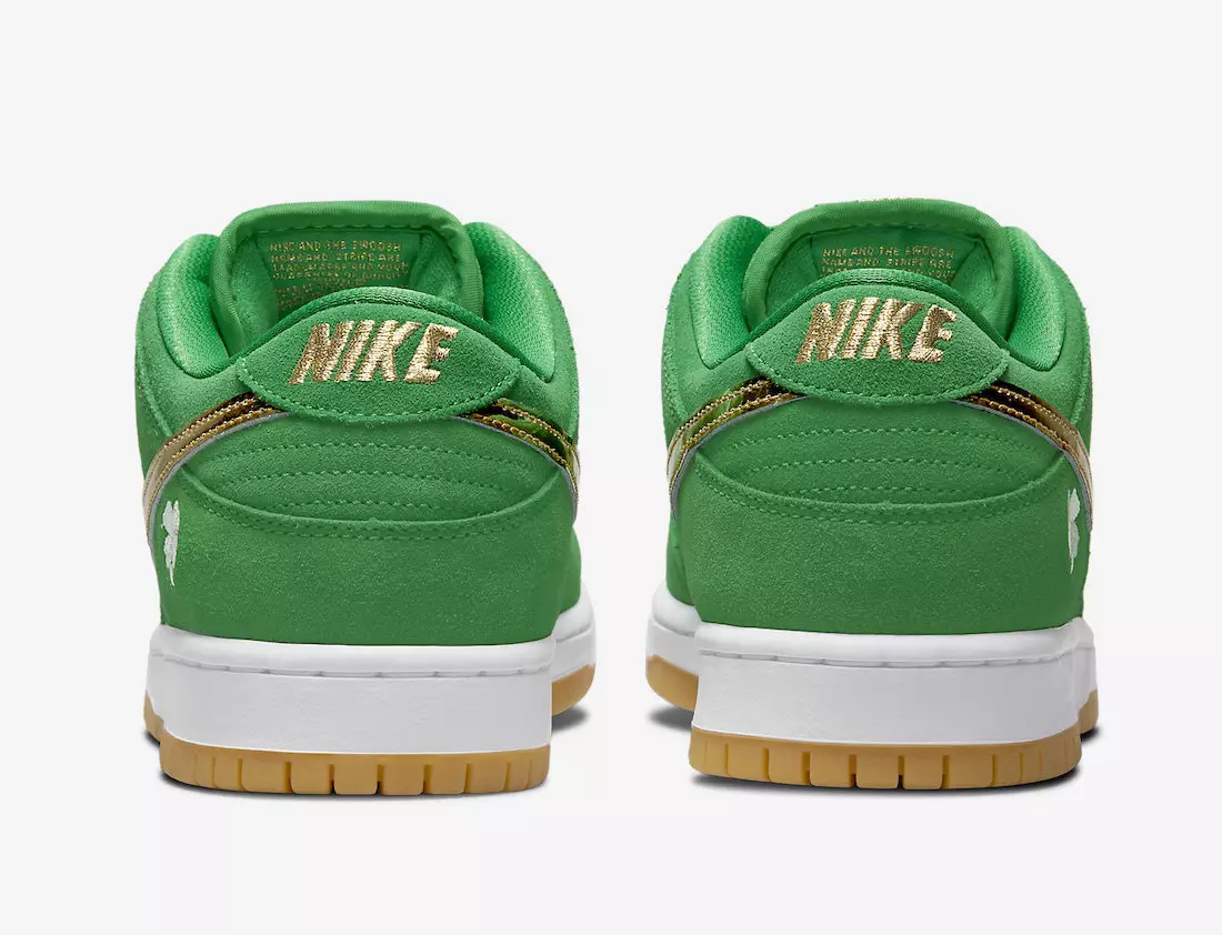 Nike SB Dunk Low St Patricks Day BQ6817-303 Chiqarilgan Sana