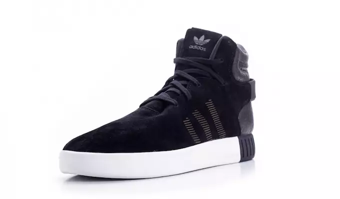 Adidas Tubular Invader Black Сафед