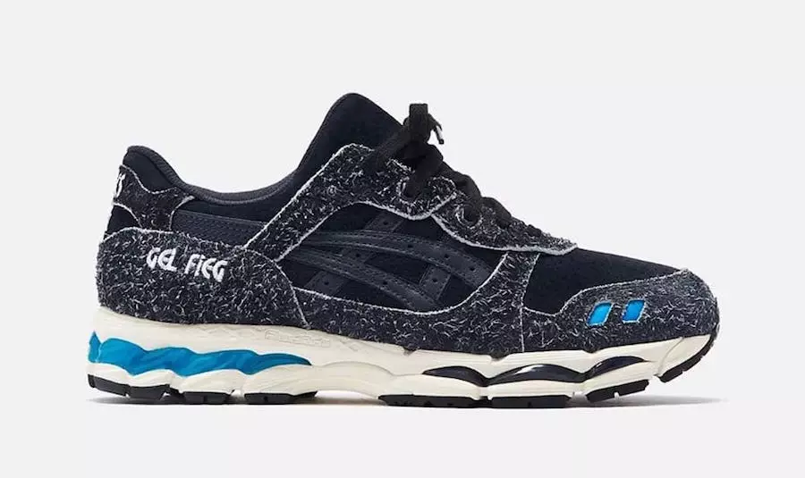 Kith ASICS Gel Fieg 3 1 Super Blue 2019 Data de lançamento