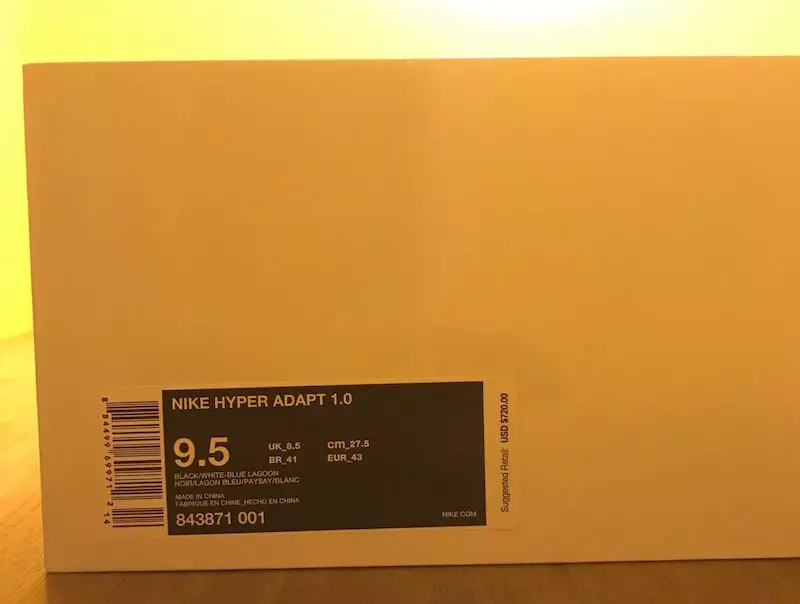 Nike HyperAdapt 1.0 eBay-də mövcuddur