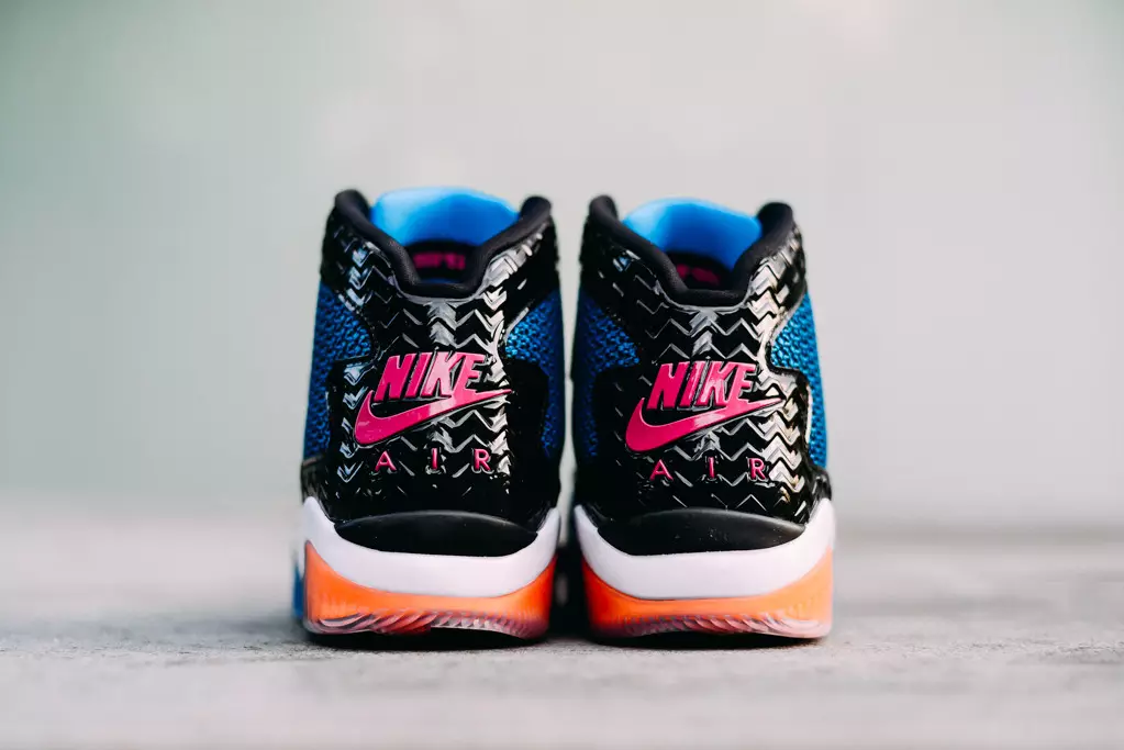 Jordan Spike 40 Black Blue Atomic Orange