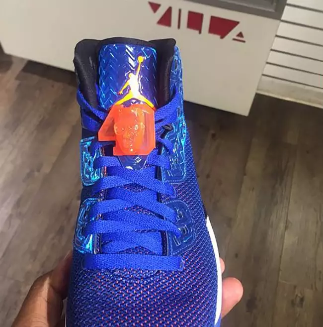 Jordan Air Spike 40 Knicks Joc Royal Total Orange