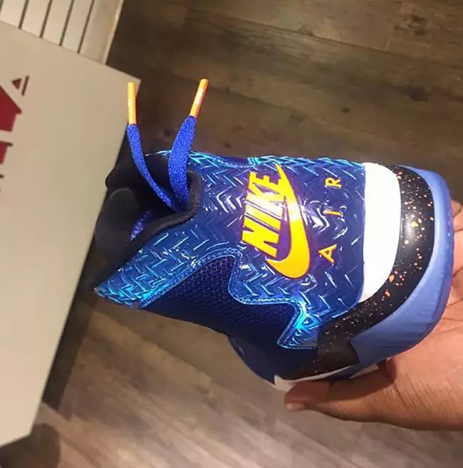 Jordan Air Spike 40 Knicks Mäng Royal Total Orange