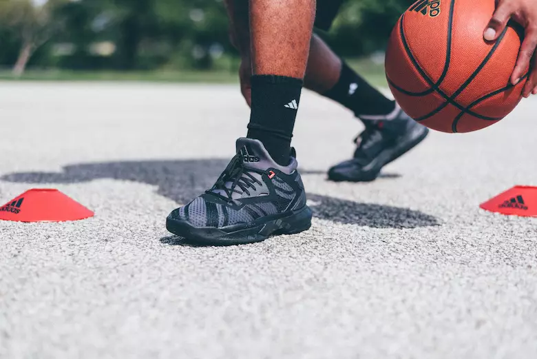 adidas D Lillard 2 Shark Noir