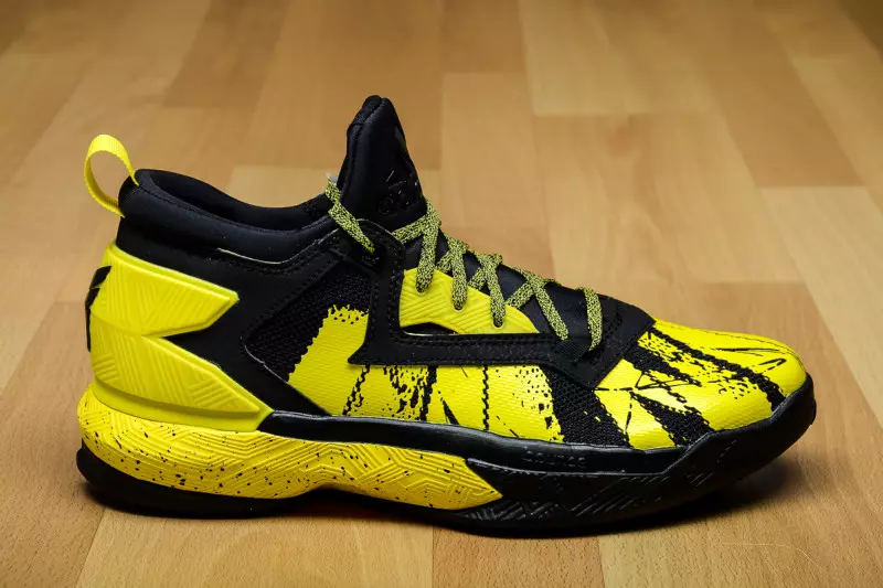 adidas D Lillard 2 Hitam Kuning