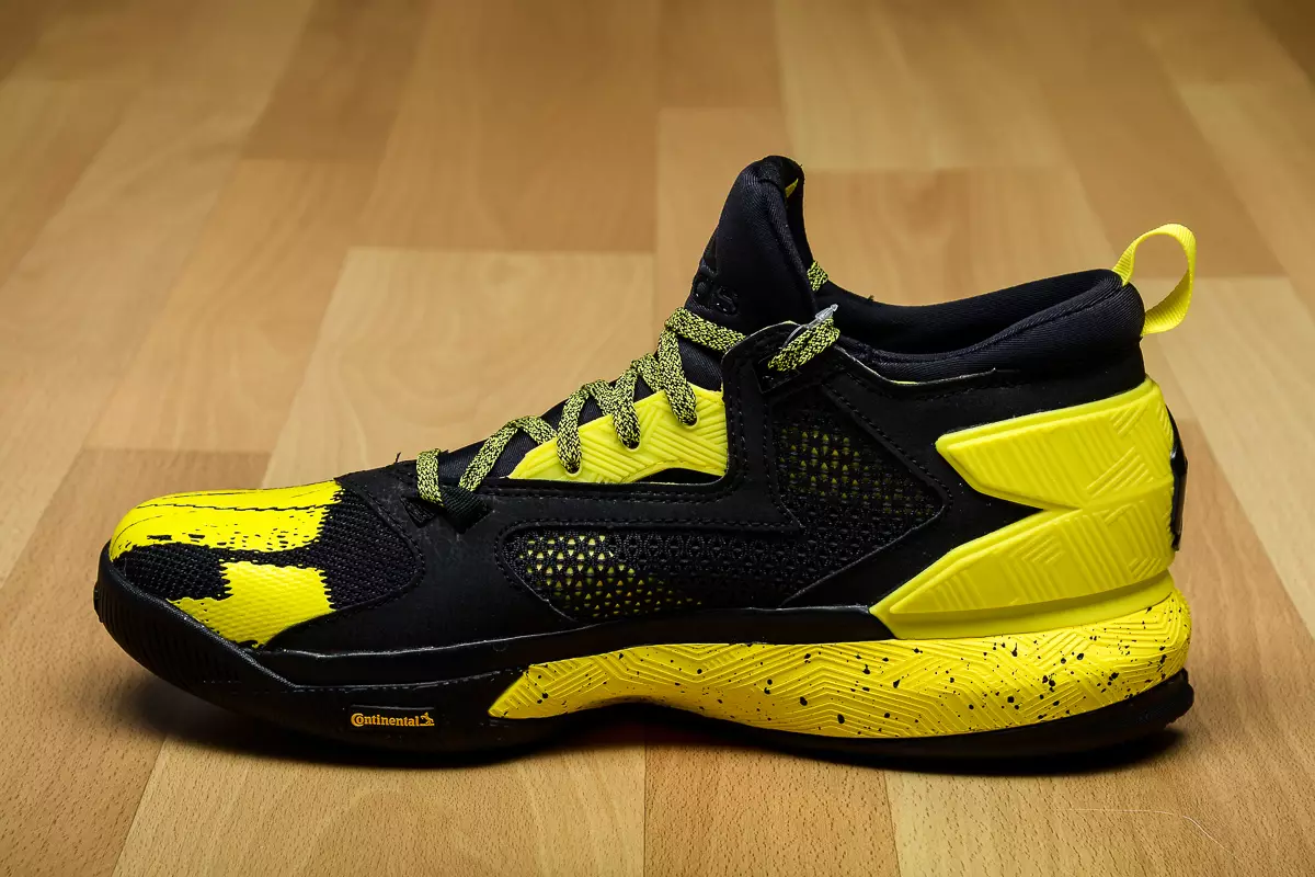 adidas D Lillard 2 Zwart Geel