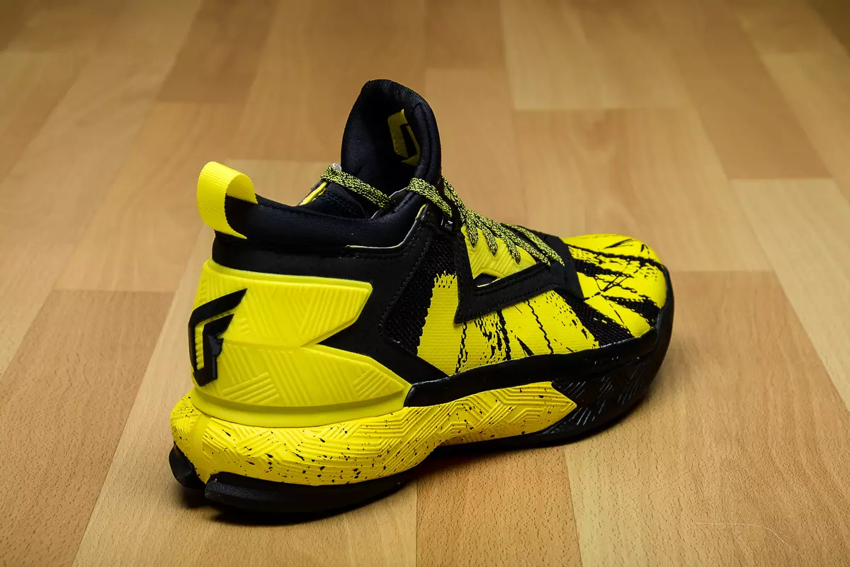 Adidas D Lillard 2 Черный Желтый