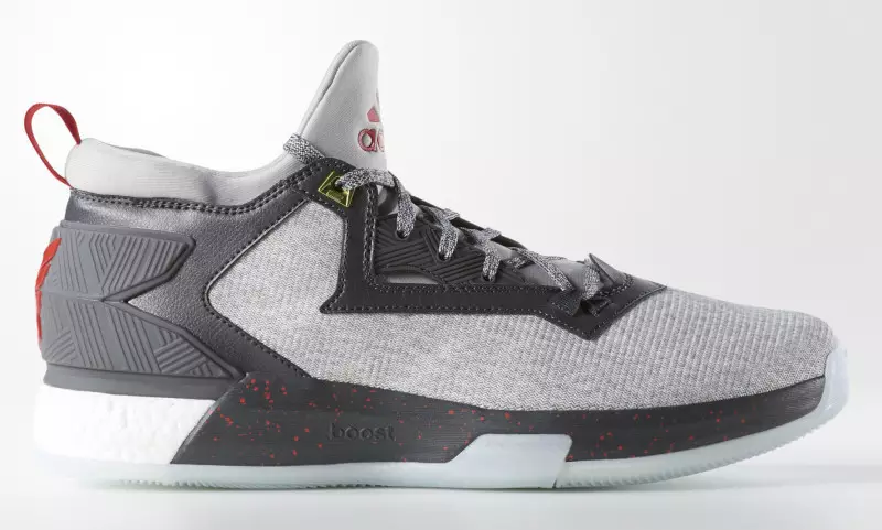 adidas D Lillard 2 Boost Gray Heather