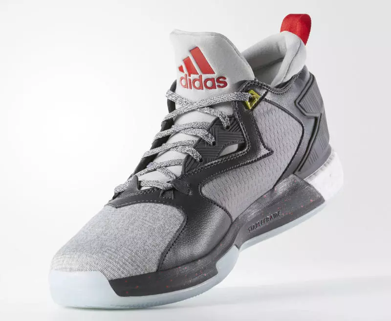 adidas D Lillard 2 Boost Grijs Heather