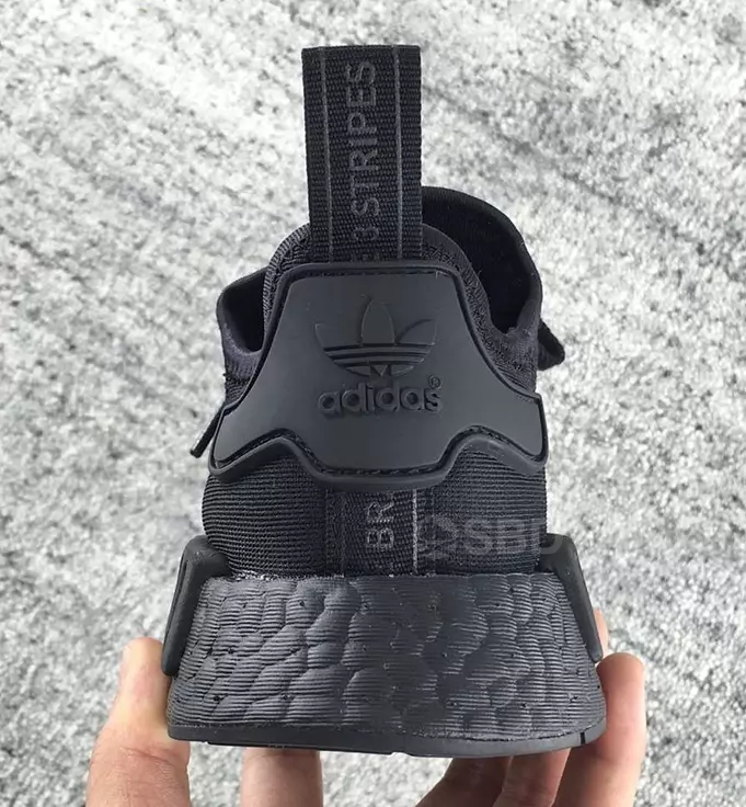 adidas NMD_R1 Potrójny Czarny