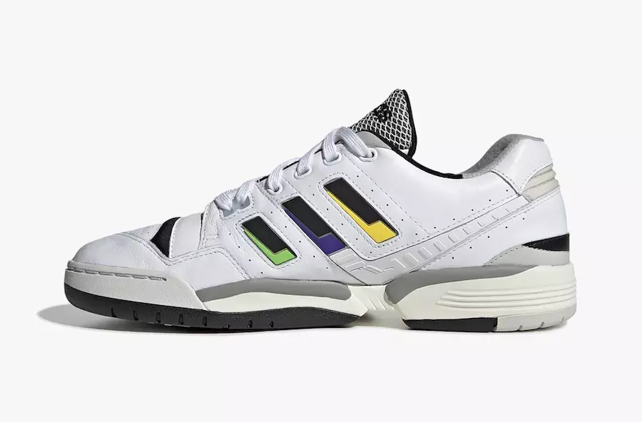 adidas Torsion Comp Λευκό Μαύρο Solar Yellow EE7376 Ημερομηνία κυκλοφορίας