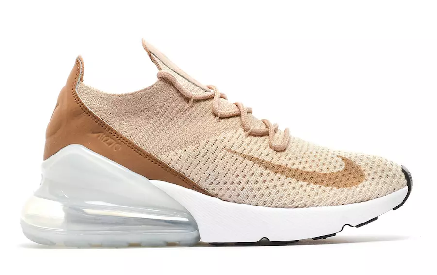 Nike Air Max 270 Flyknit Poussière du désert AH6803-801