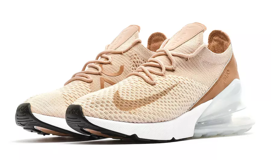 Nike Air Max 270 Flyknit Poussière du désert AH6803-801