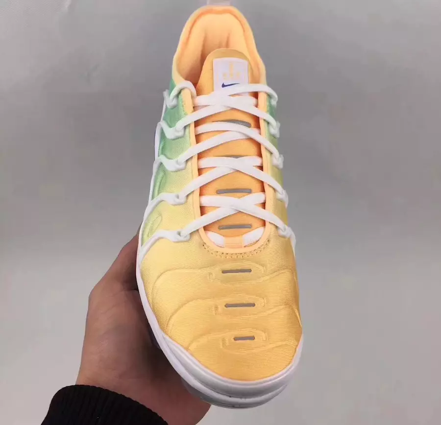 Nike Air VaporMax Plus Gradient Gulur Grænn Blár