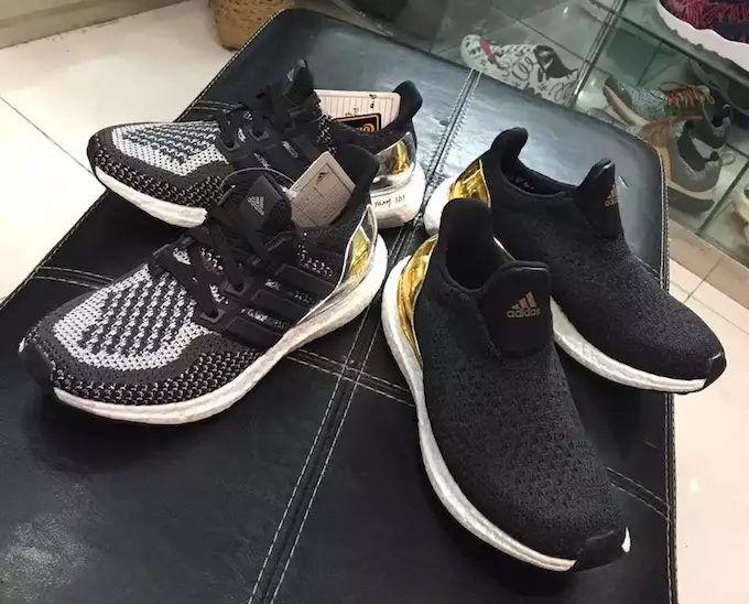 adidas Ultra Boost Schwaarz Sëlwer