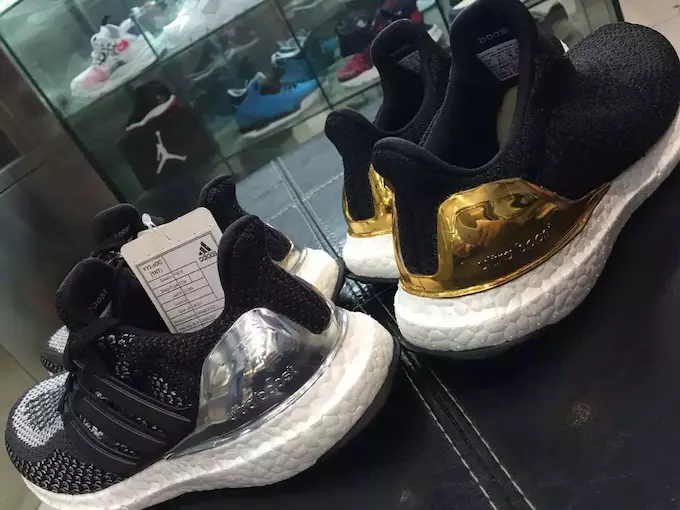 adidas Ultra Boost အနက်ရောင် ငွေရောင်