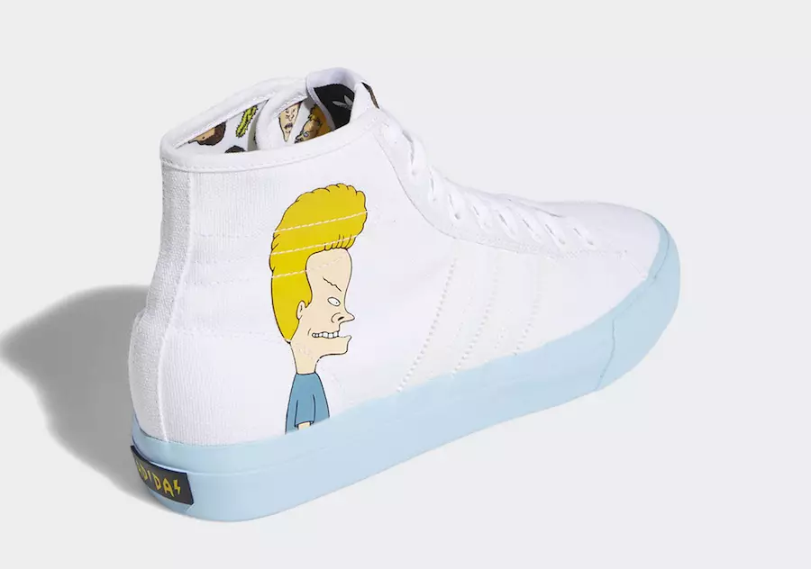 Beavis dan Butt-Head adidas Matchcourt Hi DB3379 Tarikh Tayangan