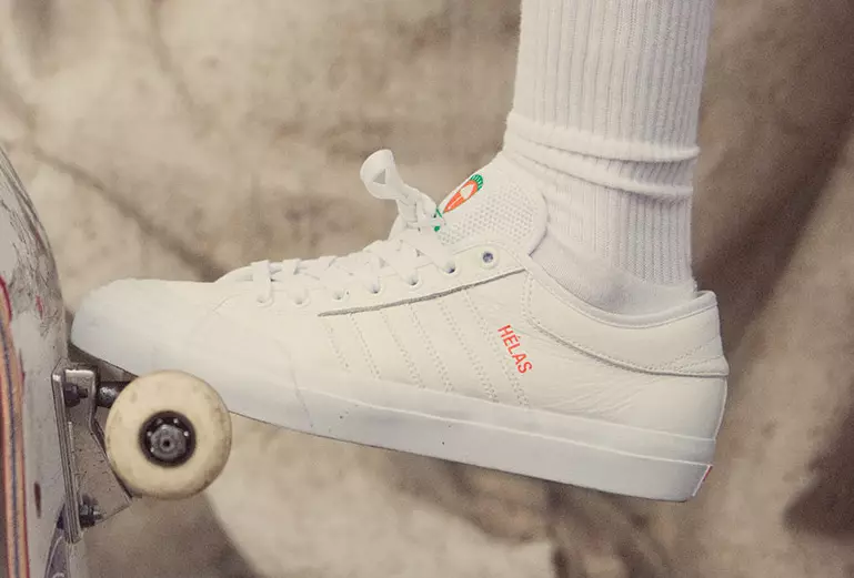 Coleção de skate Hélas x adidas Matchcourt