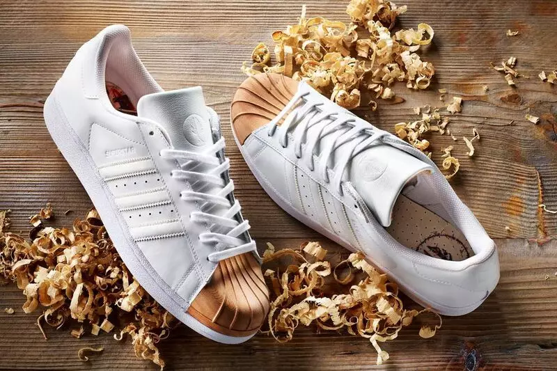 Afew x Ivan Beslic x Adidas Superstar Wood Art