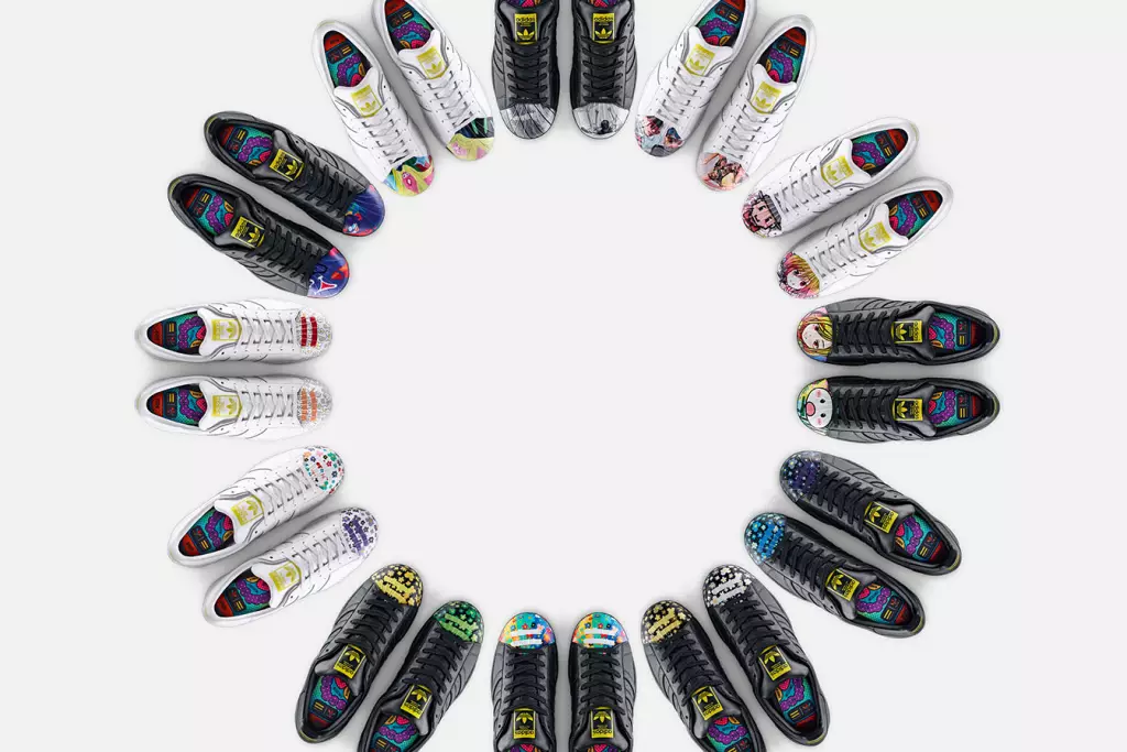 Pharrell Williams adidas Superstar Supershell жинағы