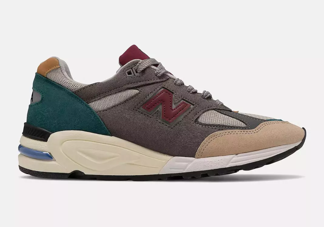 New Balance 990v2 Made US Grey Tan M990CP2 Data tar-Rilaxx