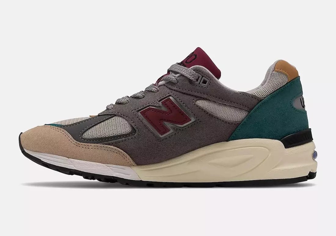 Дата выпуска New Balance 990v2 Made US Grey Tan M990CP2