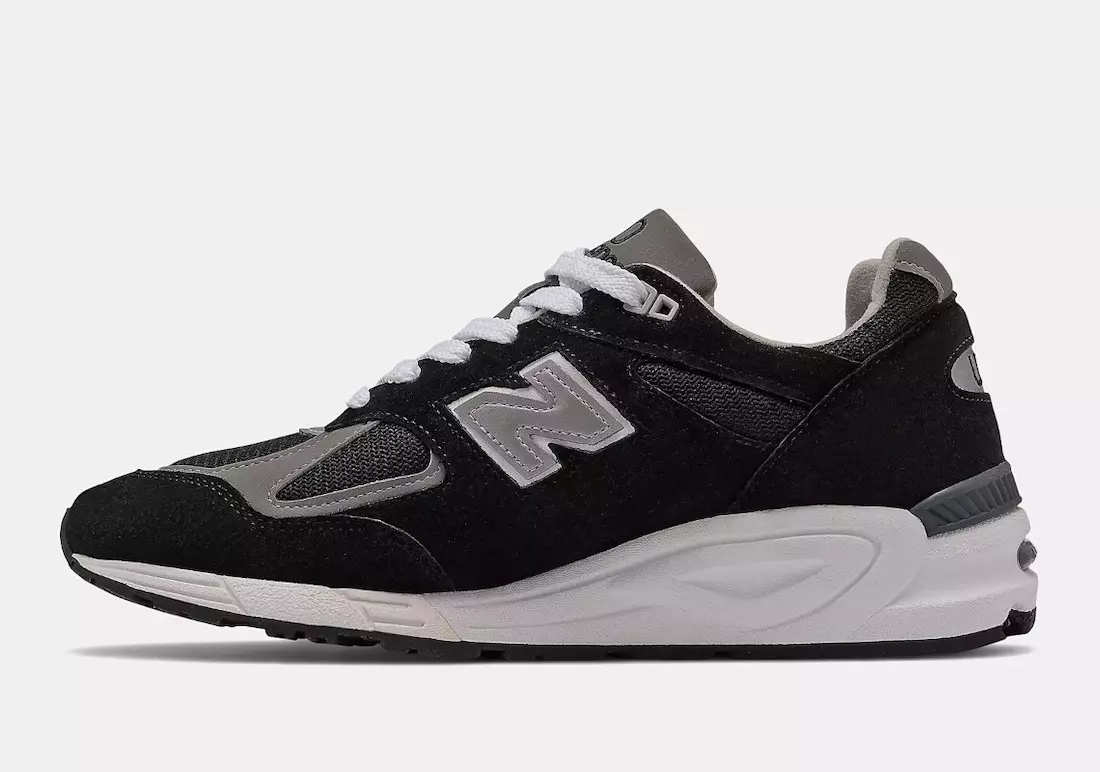 New Balance 990v2 Zwart Wit M990BL2 Releasedatum