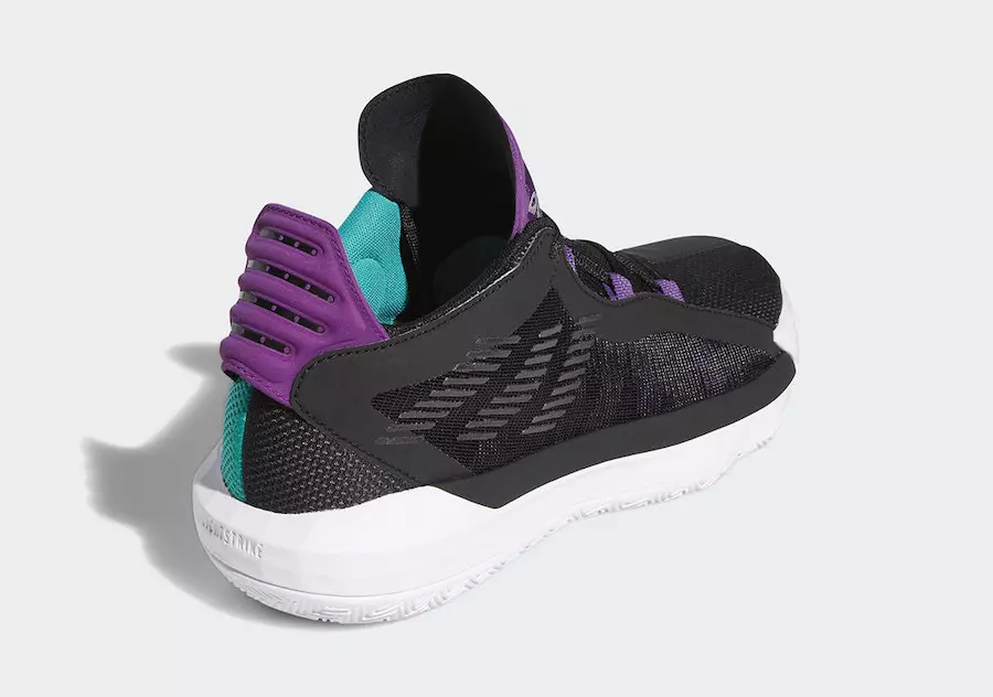 adidas Dame 6 Black Purple Teal EH2071 Datum izlaska