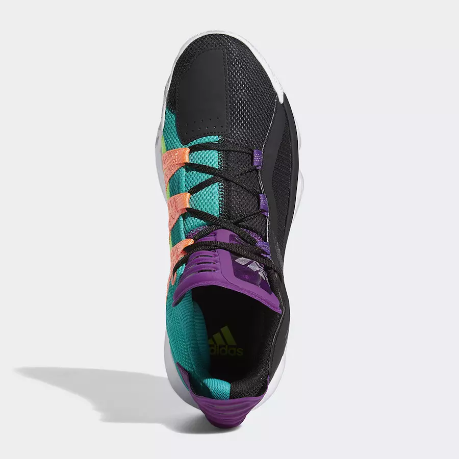 adidas Dame 6 Black Purple Teal EH2071 Datum izlaska