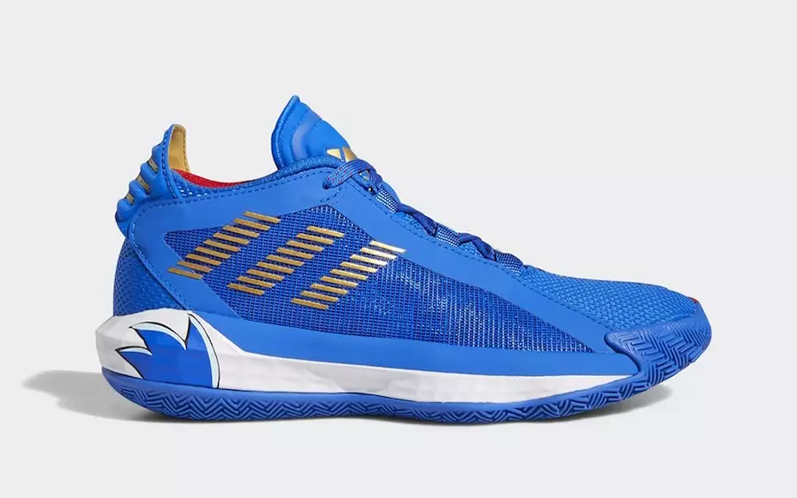 Sonic the Hedgehog x adidas Dame 6 Próximamente