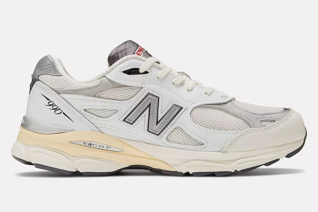 New Balance 990v3 Tillverkad i USA Sea Salt M990AL3 Releasedatum