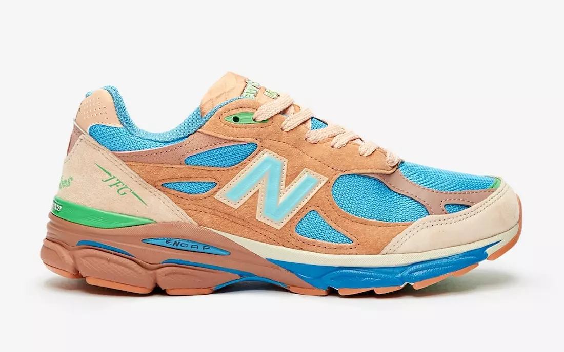 Joe Freshgoods Iarmhéid Nua 990v3 Dáta Eisiúna Éadaí Lasmuigh