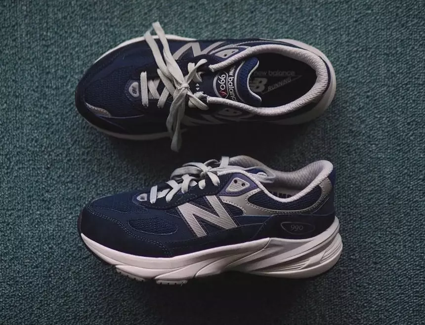 New Balance 990v6 Navy шығарылым күні