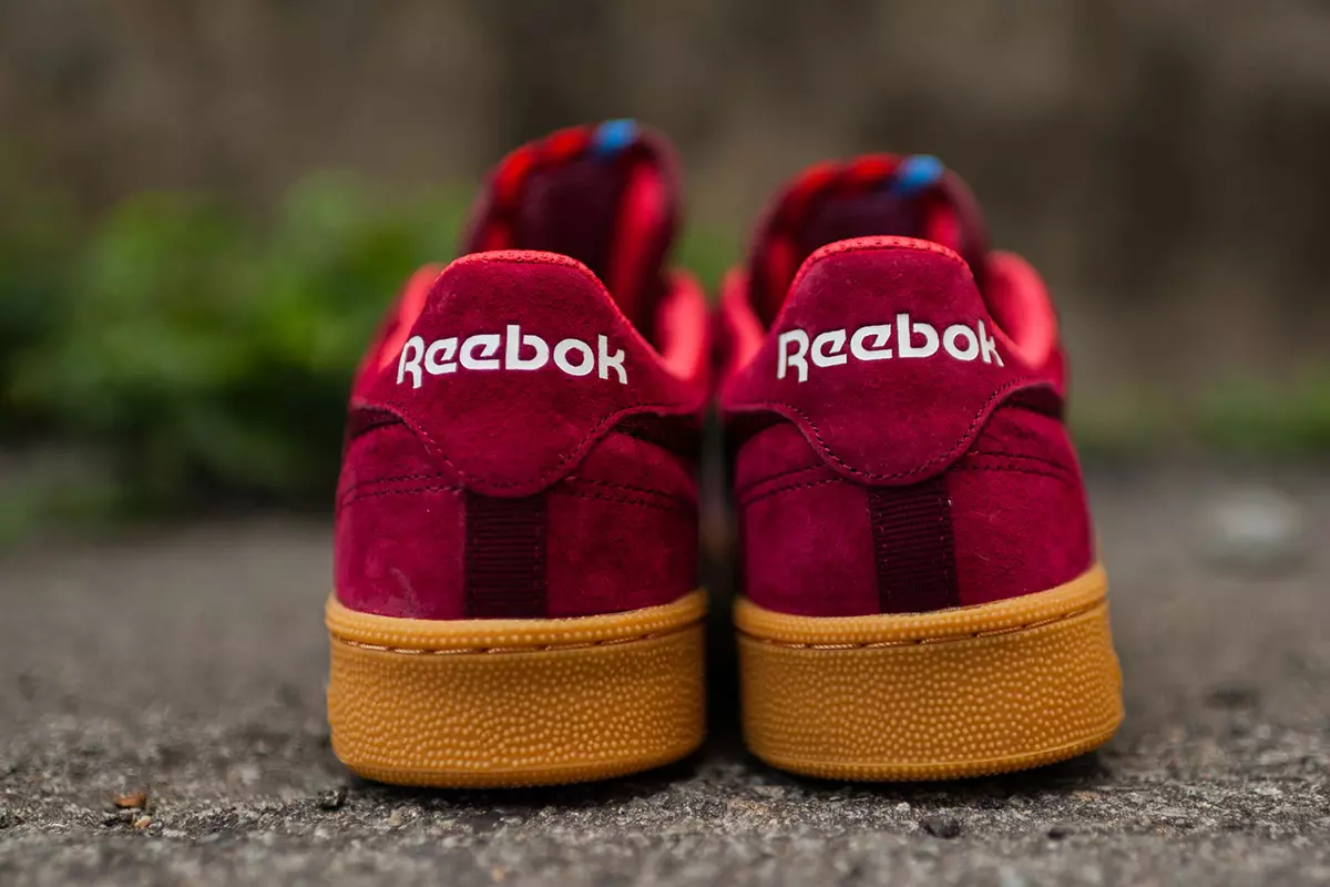 Reebok Club C 85 Burgundy Indoor