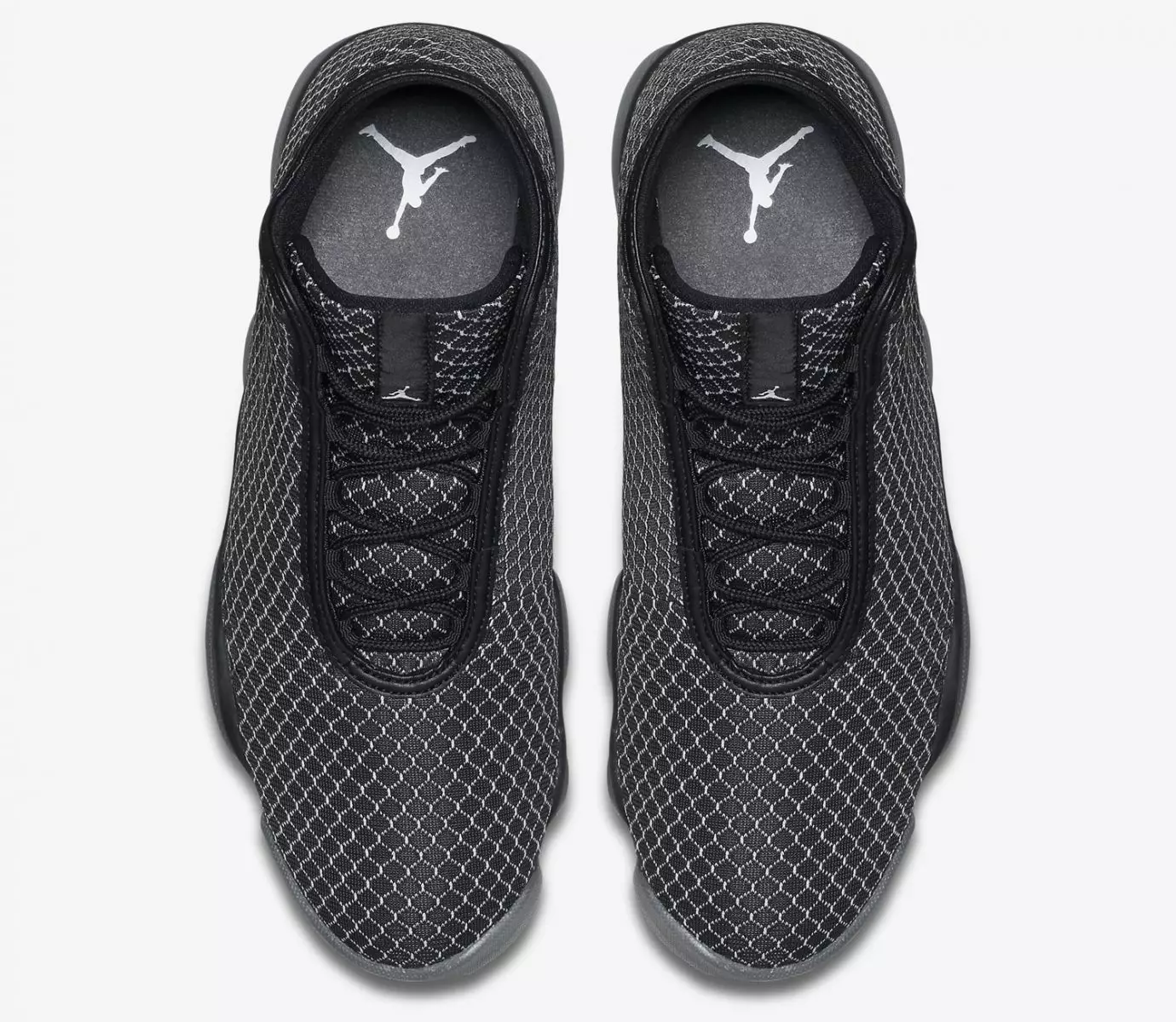 Jordan Horizon Nyeusi Nyeupe Kijivu