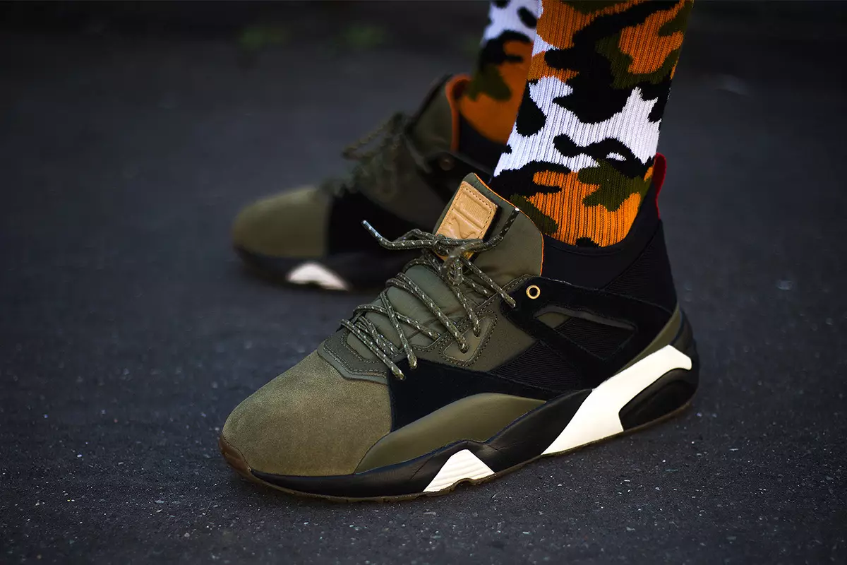 Sneakerness x PUMA Blaze of Glory Chaussettes Paris Patriot Pack