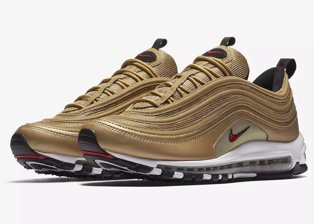 Nike Air Max 97 Metallic Gold Bullet 2023 Чыгарылган датасы