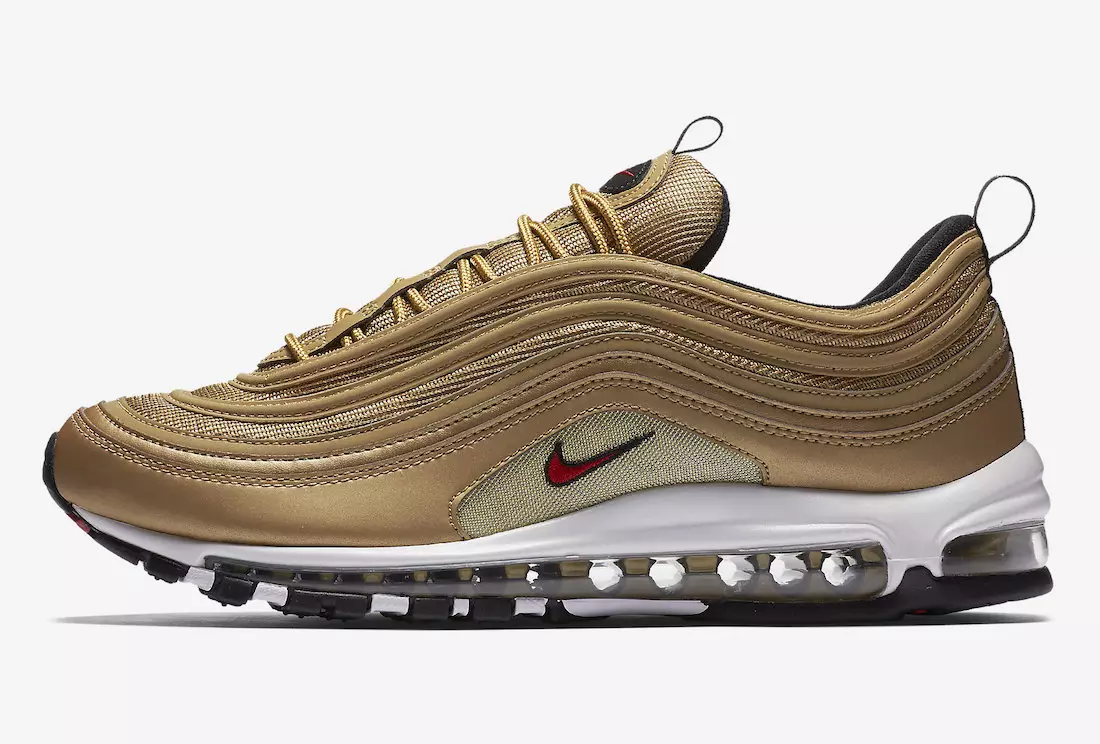 Nike Air Max 97 Metallic Gold Bullet 2023 Чыгарылган датасы