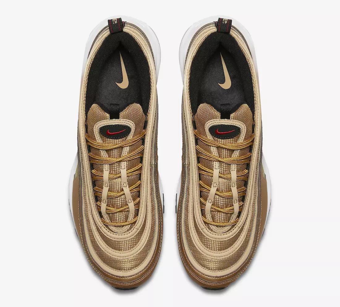 Санаи нашри Nike Air Max 97 Metallic Gold Bullet 2023