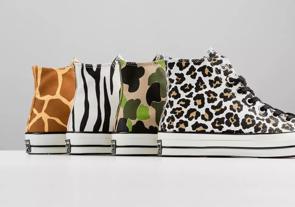 Converse Merilis The Chuck Taylor 70 Hi in Animal Patterns