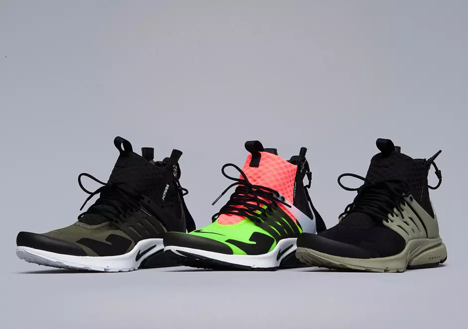 ACRONYM x Nike Air Presto Mid Collection