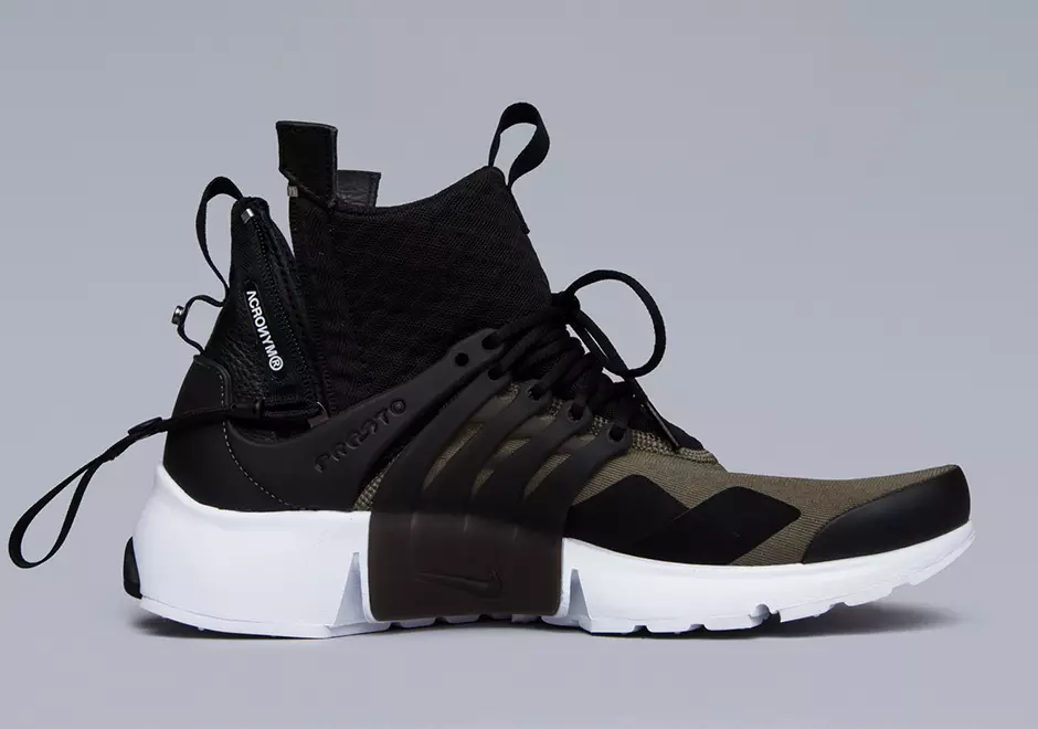 ACRONYM x Nike Air Presto Mid კოლექცია