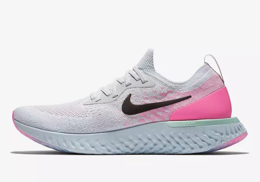 Розовый луч Nike Epic React AQ0067-007