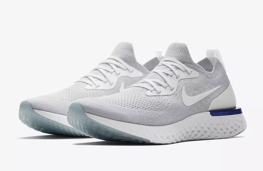 Nike Epic React Flyknit White Fusion AQ0067-100 Data de lançamento