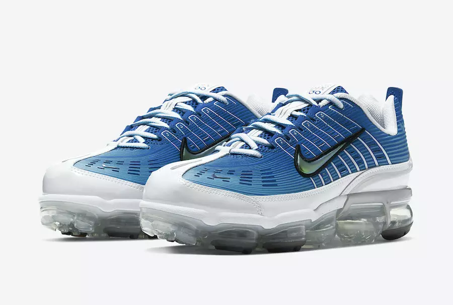 Površine Nike Air VaporMax 360 v beli in kraljevski barvi