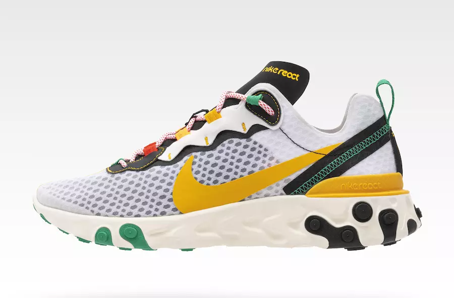 Nike React Element 55 Sunburst Packi väljalaskekuupäev